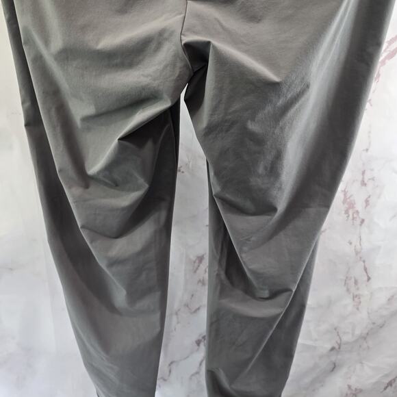 Hiverlay Pants Womens Large Gray Mid Rise Ankle Zip Golf Pro Straight Quick Dry - Picture 7 of 11